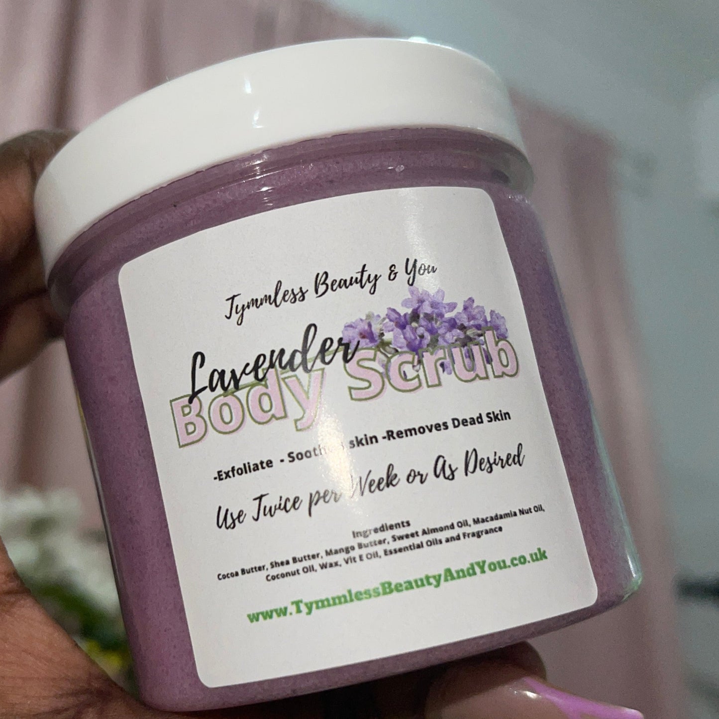 Lavender Body Scrubs