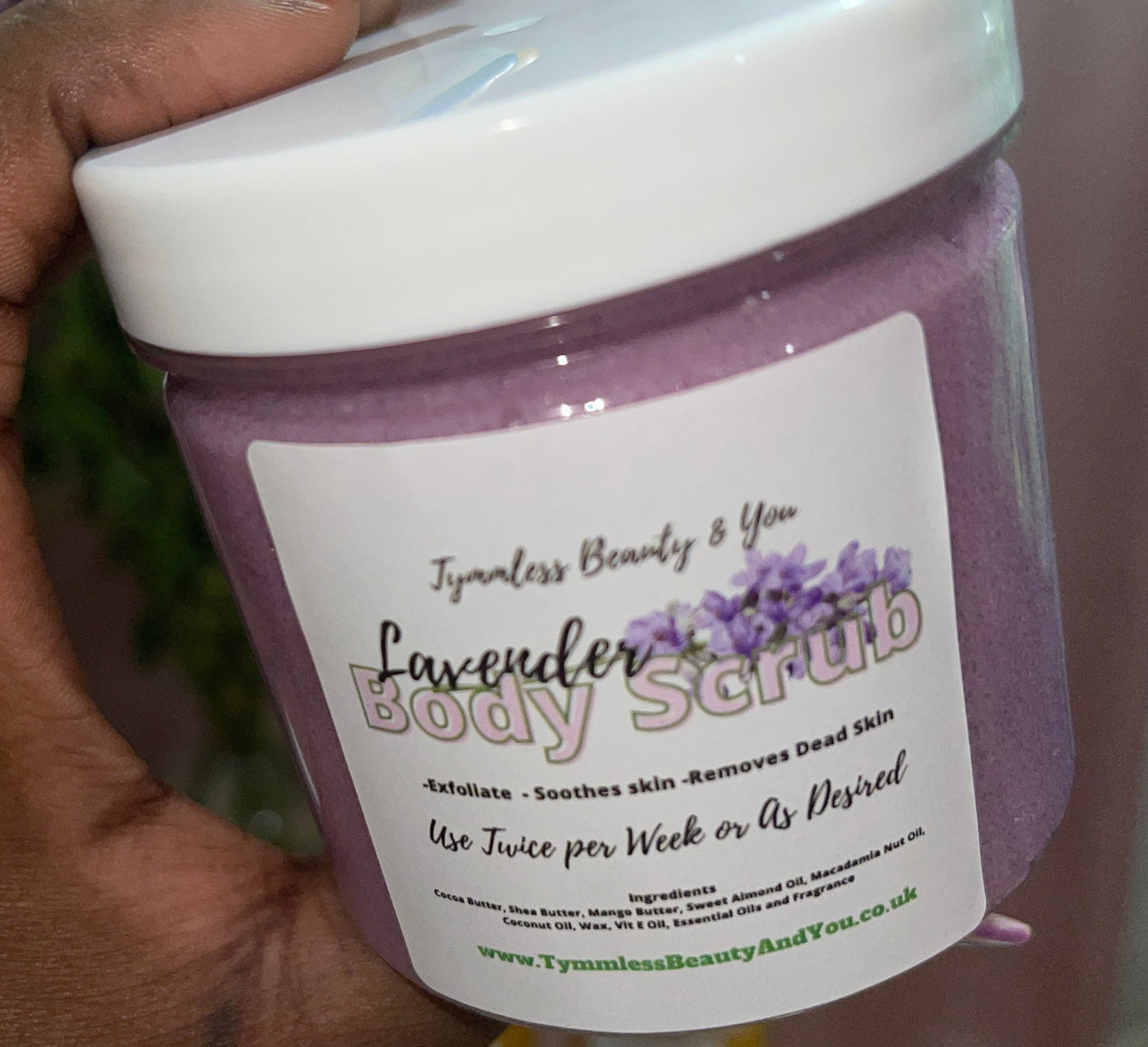 Lavender Body Scrubs