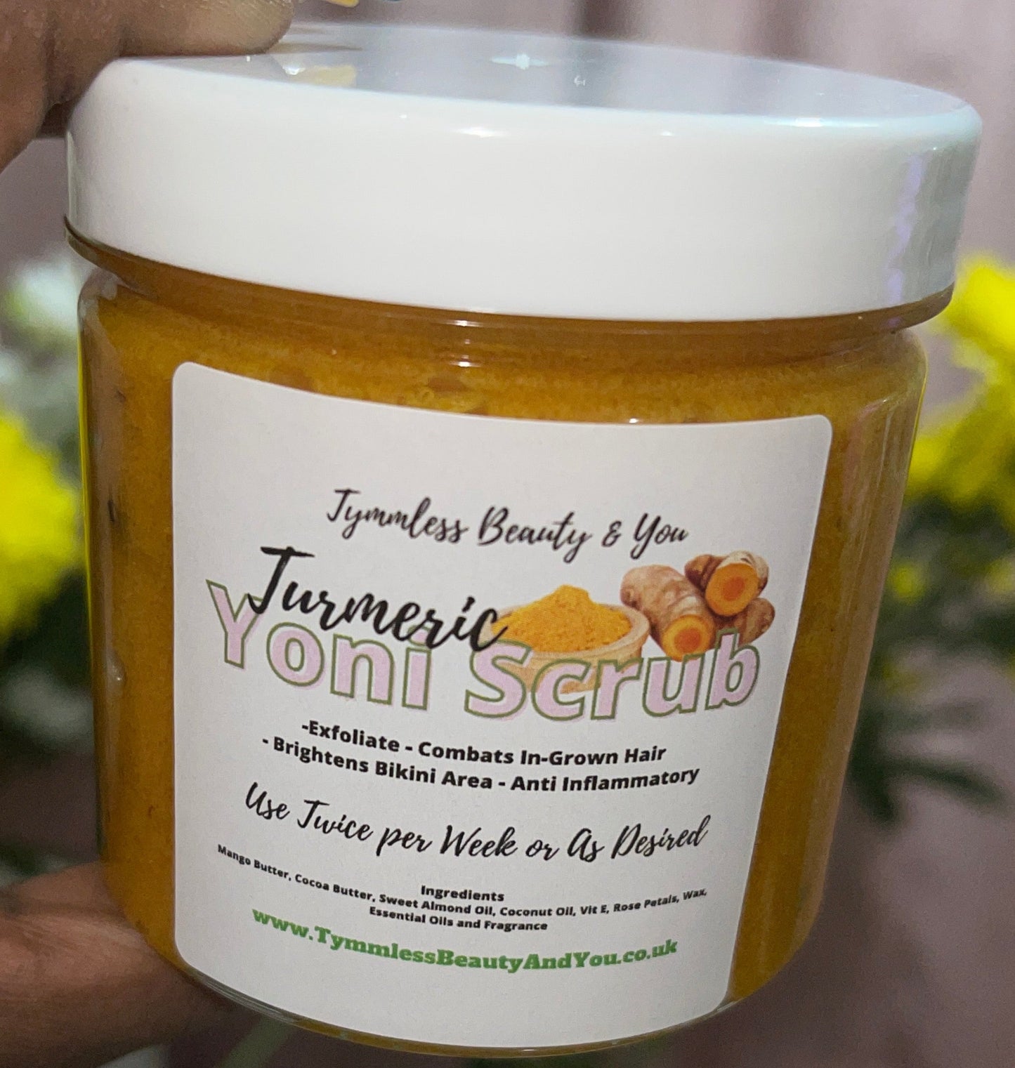 Turmeric Yoni Scrub